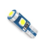 Led bec 3 smd 3030 soclu T5 pentru bord, de culoare portocaliu